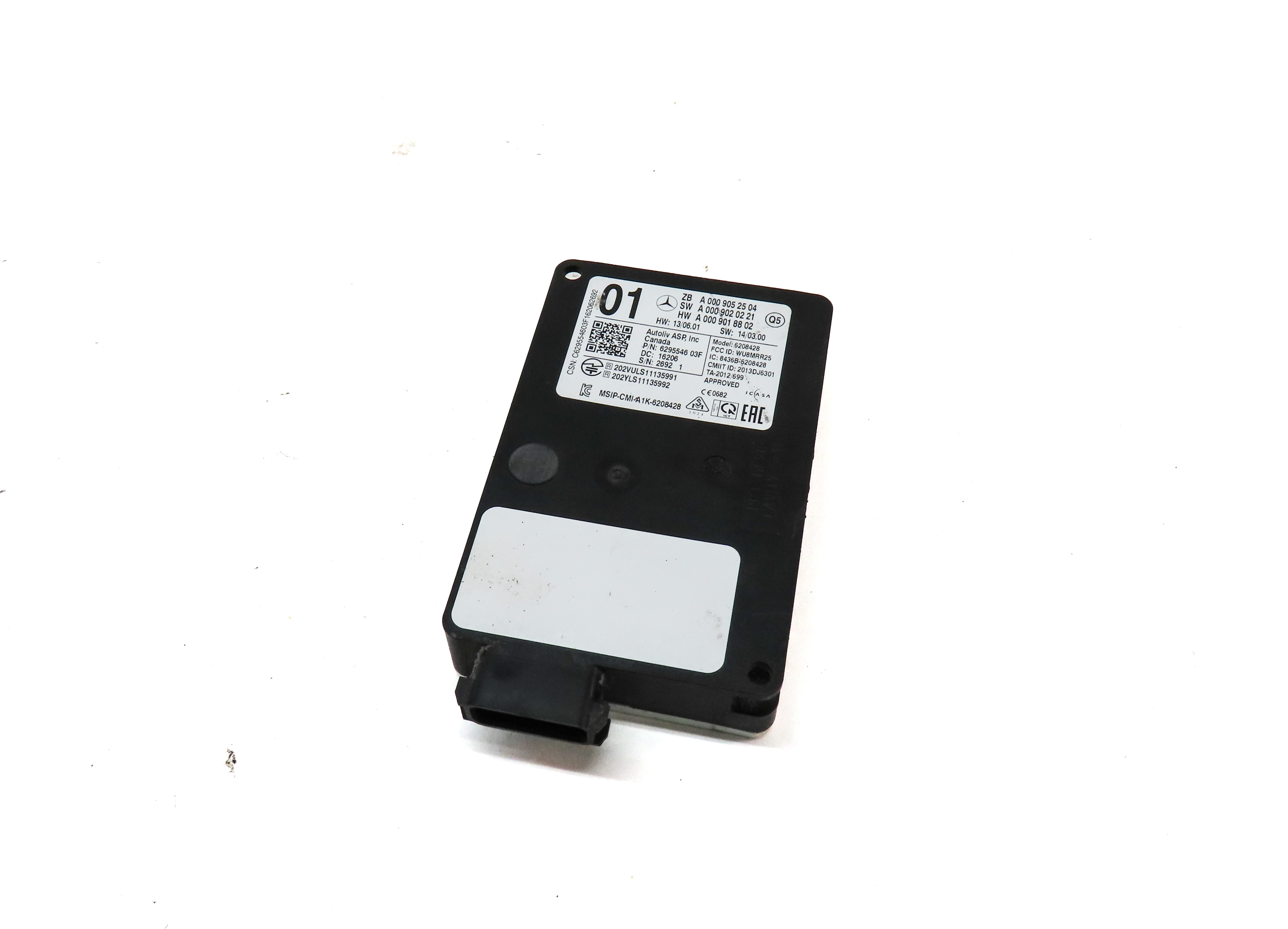 2016 MERCEDES GLE350 (W166) REAR BLIND SPOT RADAR SENSOR CONTROL MODULE — exact item pictured